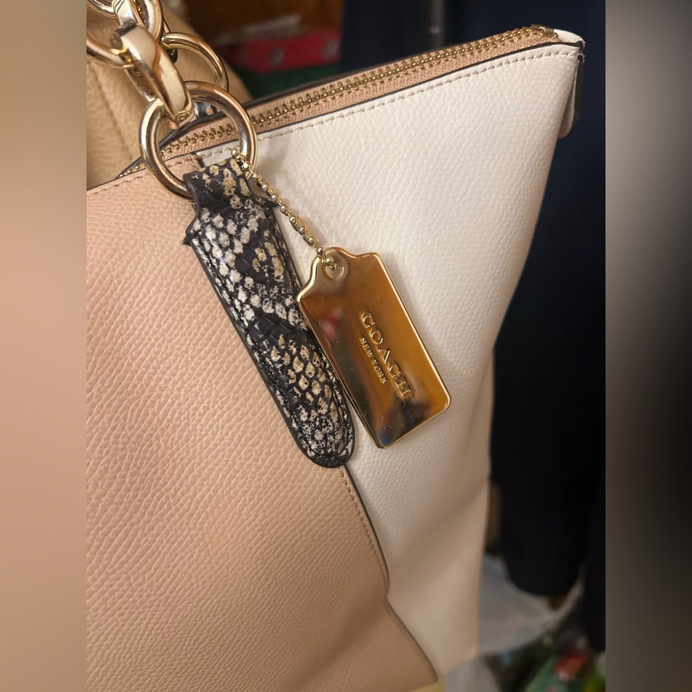 ✨ Coach Ava Tote in Exotic Embossed Leather - Picture 8 of 8